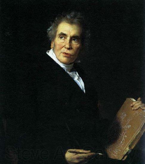 Jerome-Martin Langlois Portrait of Jacques-Louis David Germany oil painting art